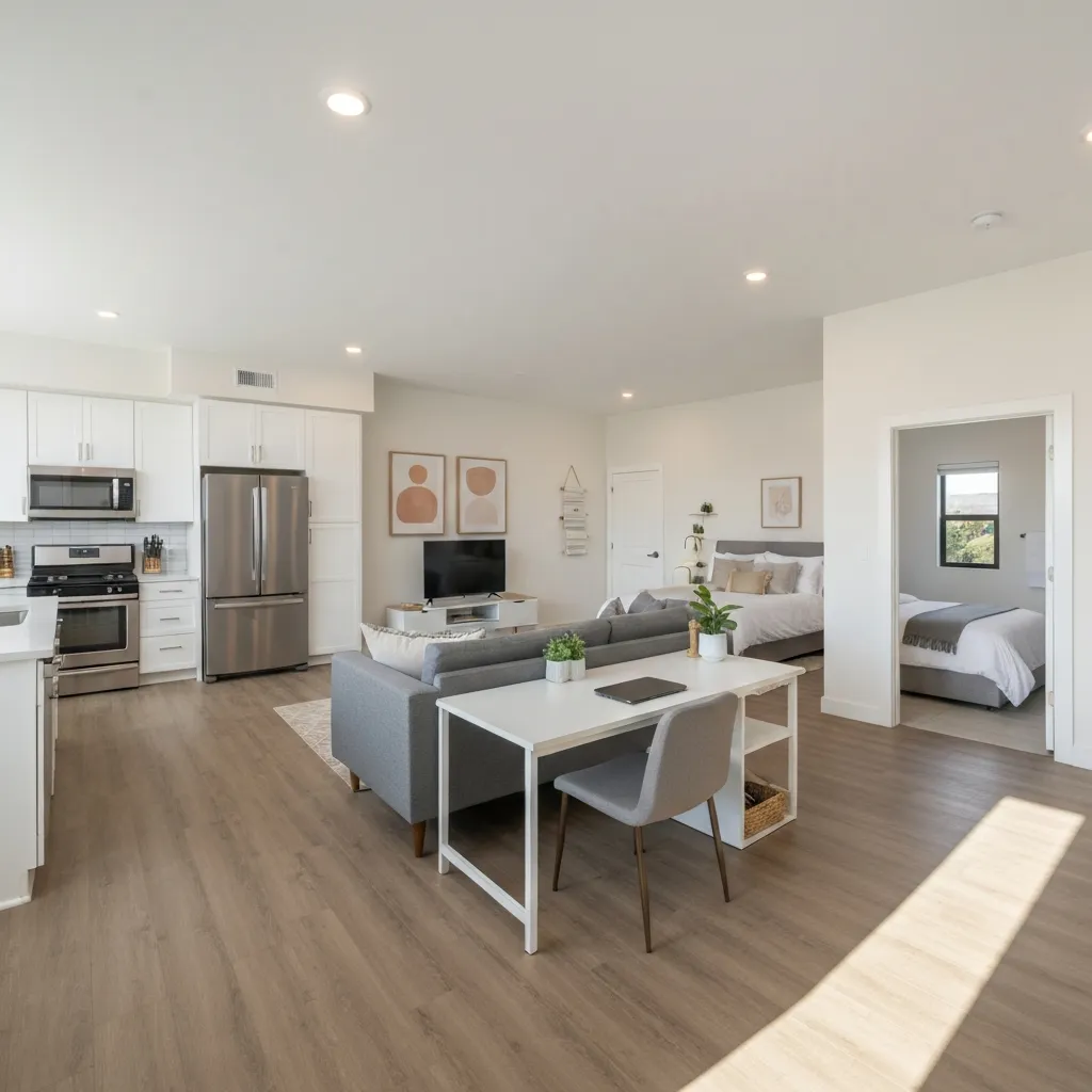 Apartamento moderno transformado